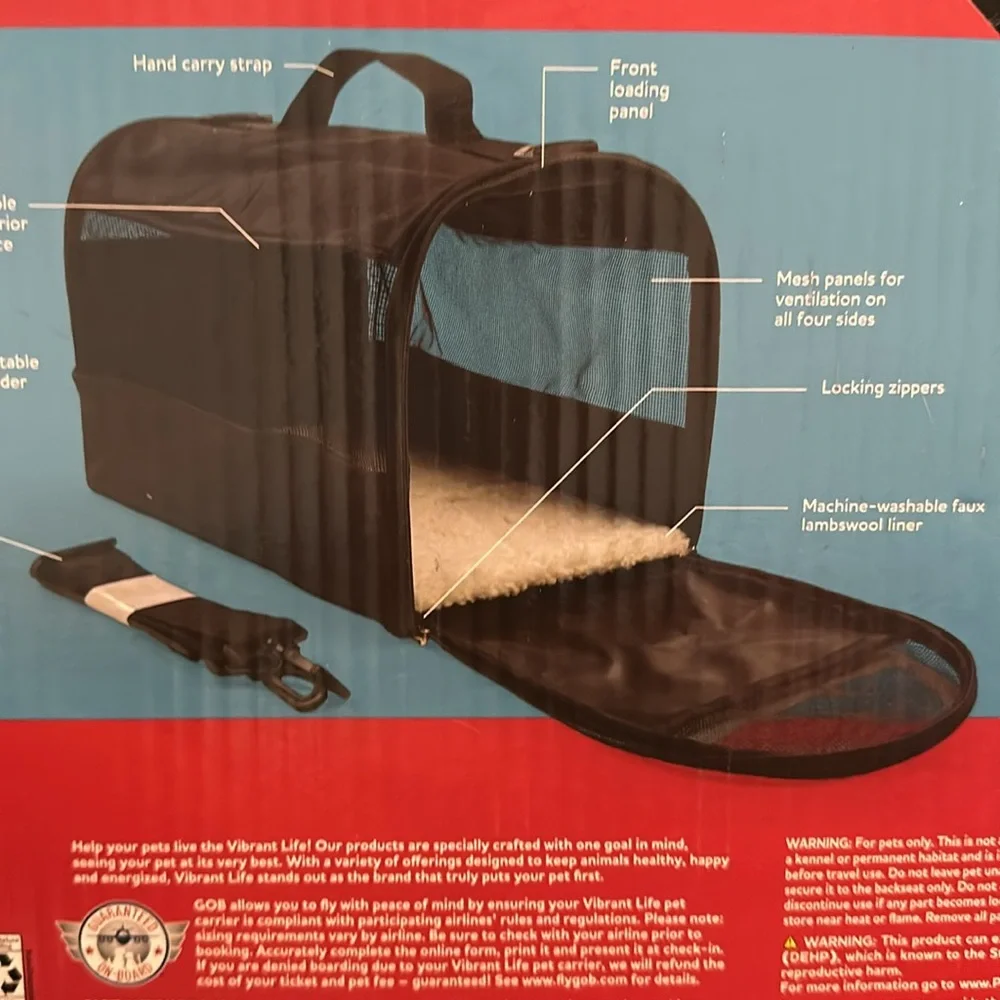 Vibrant Life Pet Carrier